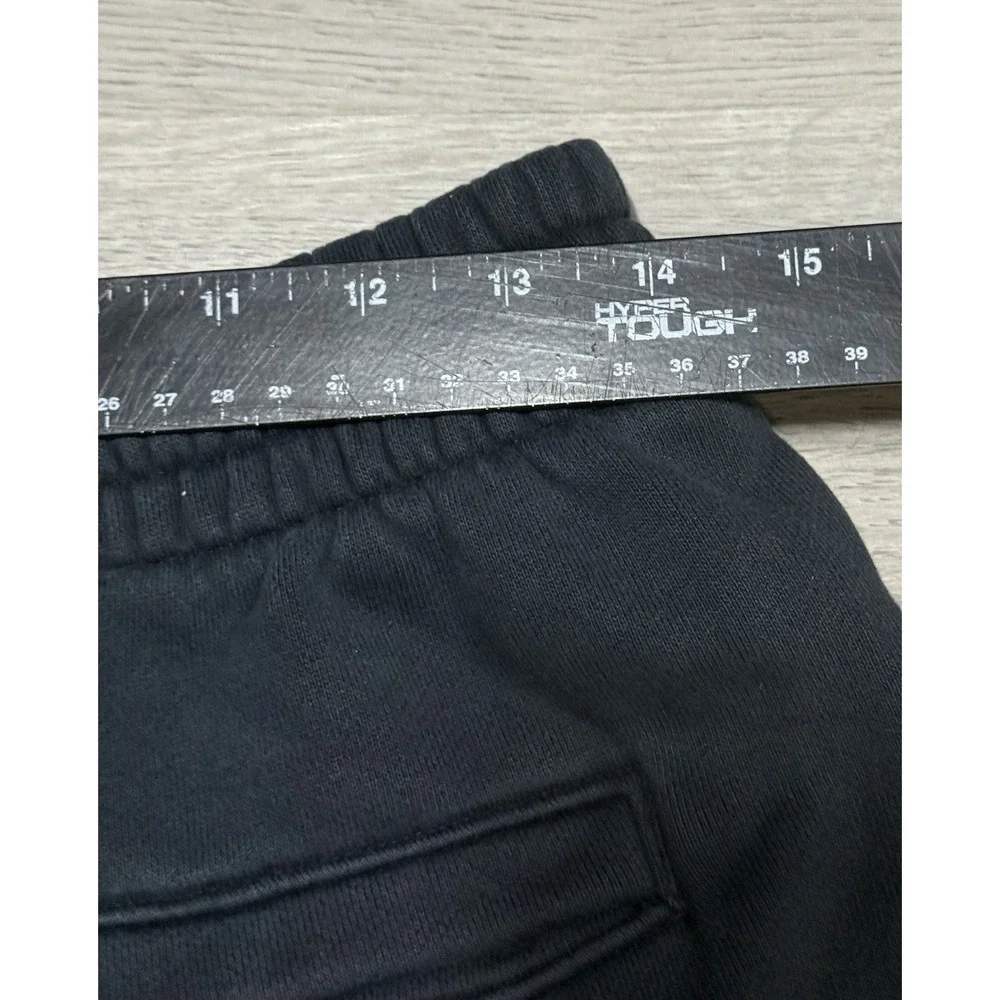 Under Armour Curry Sweat Shorts Men's Medium Black Fleece 6.5